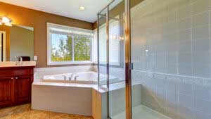 Stunning luxurious bathroom after repair