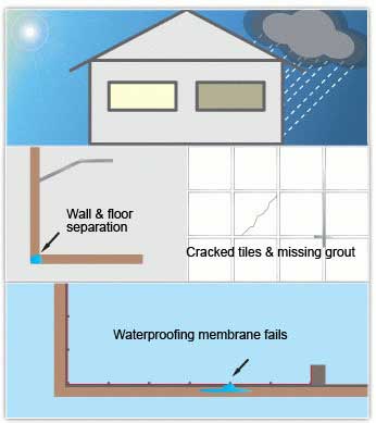 Top reasons why shower leaks