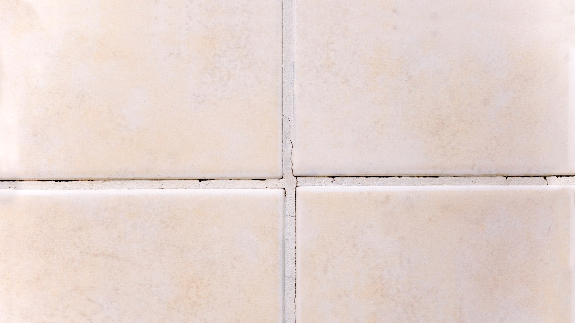 signs to look for leaking shower - cracked grout