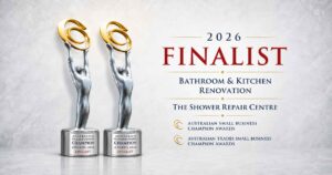 The Shower Repair Centre named a 2026 finalist in the Bathroom & Kitchen Renovation category at two Australian Small Business Champion Awards.